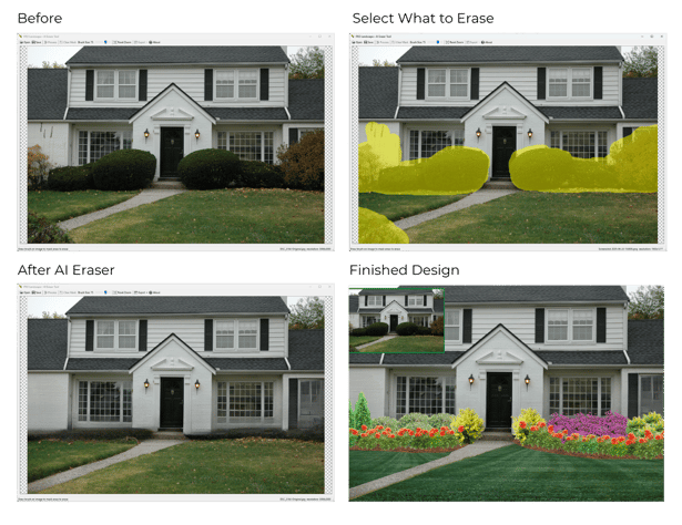 AI Eraser Progression
