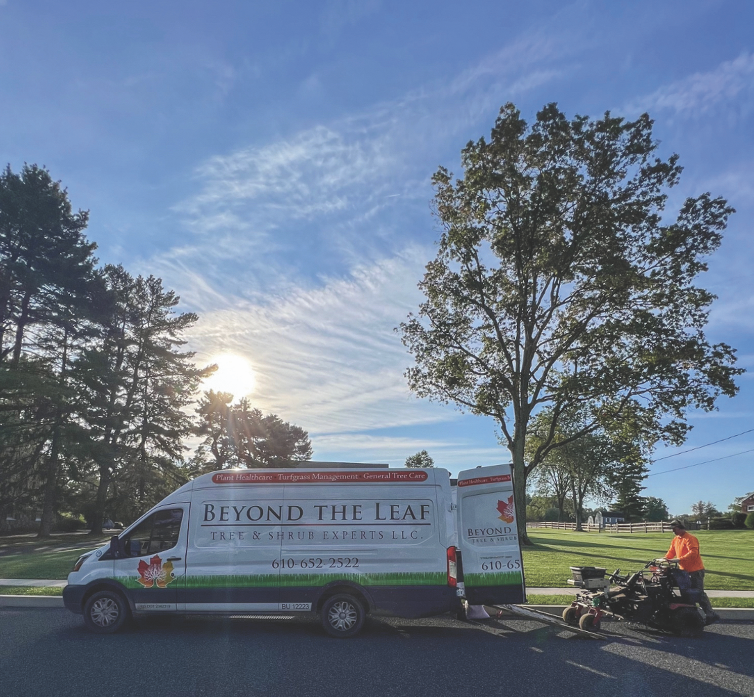 Beyond the Lead Tree & Shrub Experts LLCs Van