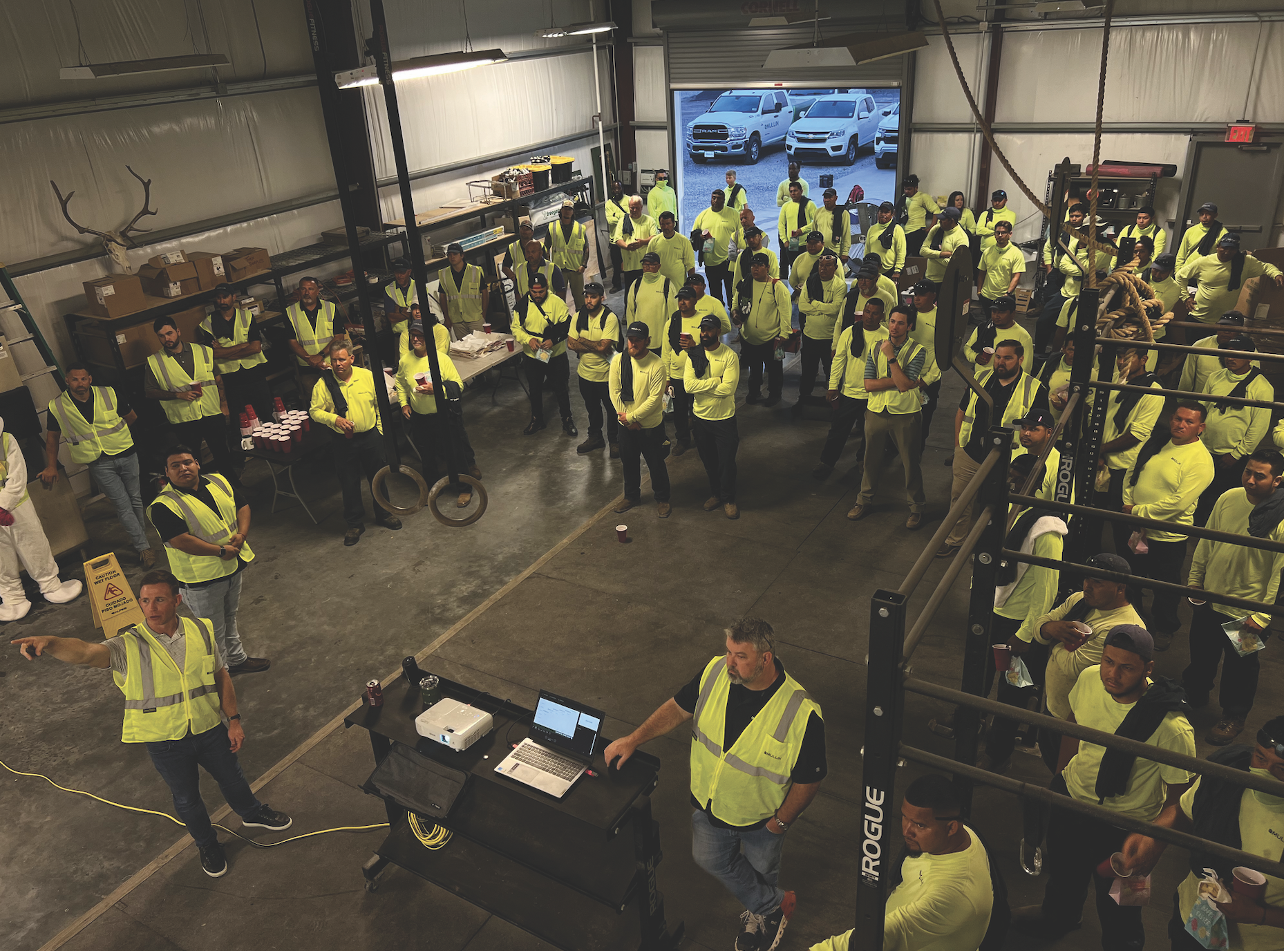 Mullin Landscape team meeting