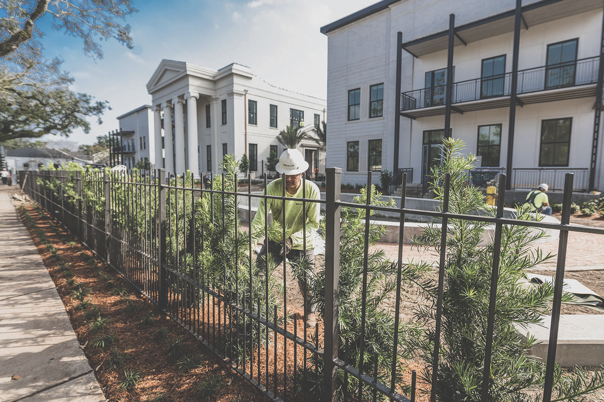 Mullin’s clients range from historic mansions and upscale homes in New Orleans to prominent businesses and organizations.