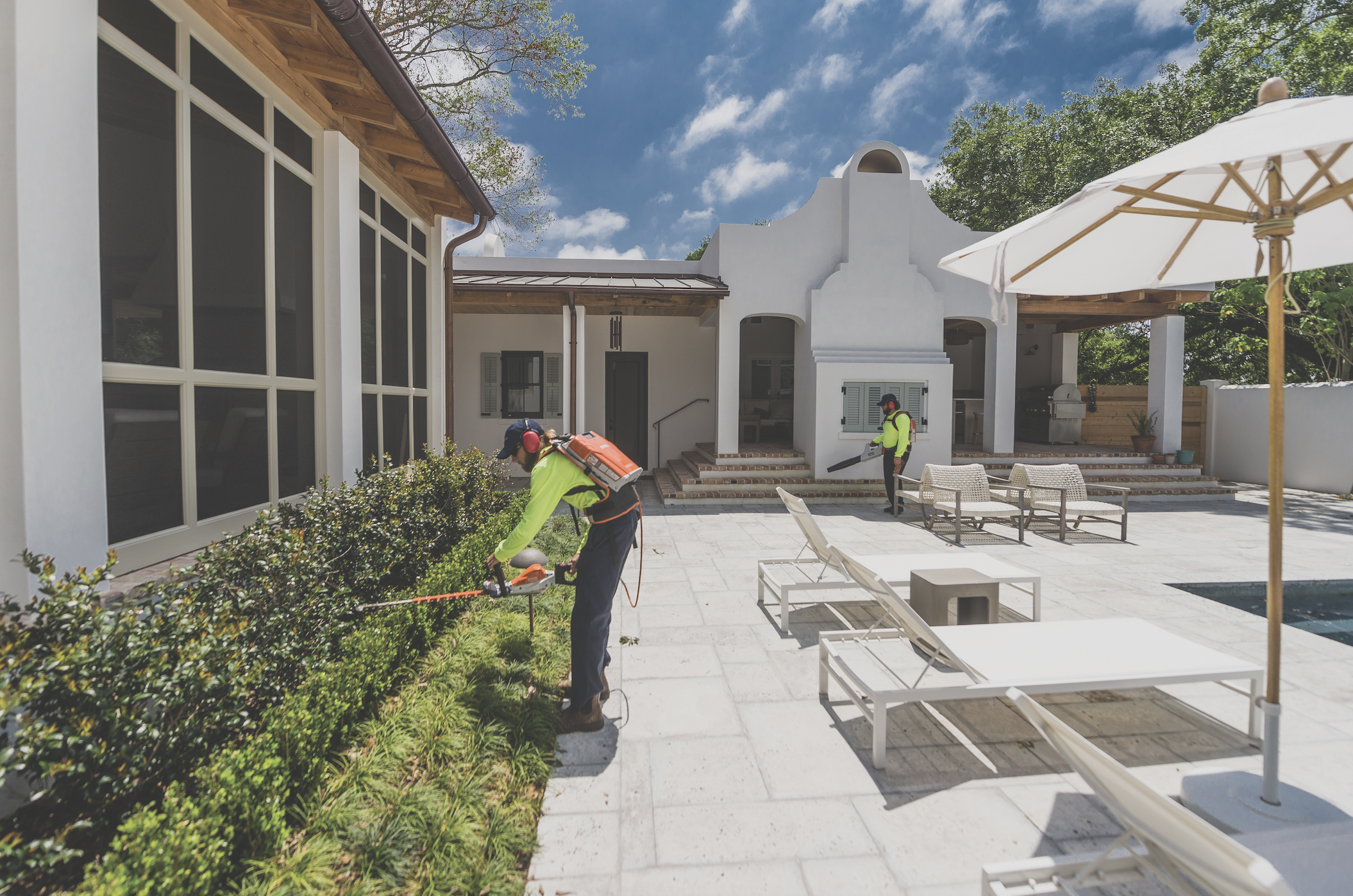 Mullin’s clients range from historic mansions and upscale homes in New Orleans to prominent businesses and organizations.