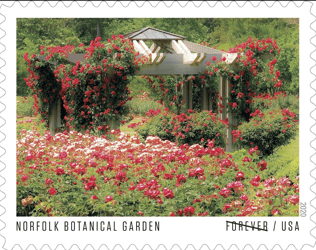 Norfolk Botanical Gardens Featured on the US Stamp