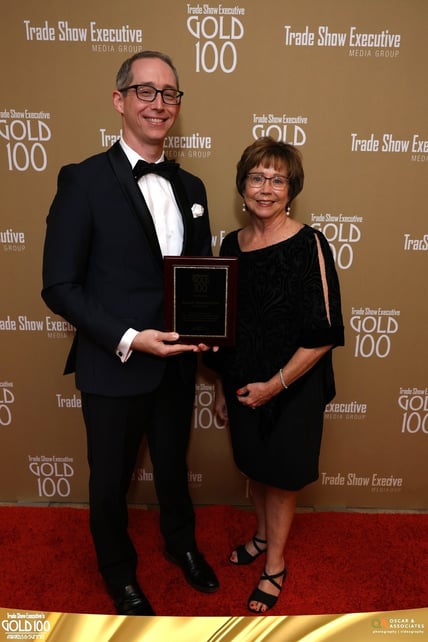 Chuck and Laura Best Trade Show Award