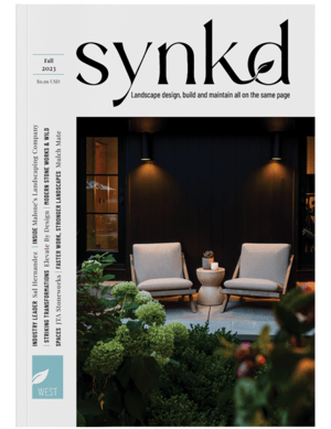 SYNKD West Fall 2023 issue featuring Elevate By Design's residential project