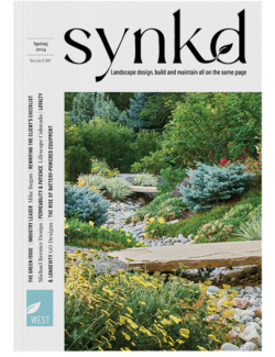 Cover for SYNKD West Spring 2024 The Green Issue.