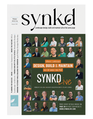 SYNKD West Winter 2023/24 Planning for Success Issue features SYNKD Live speakers.