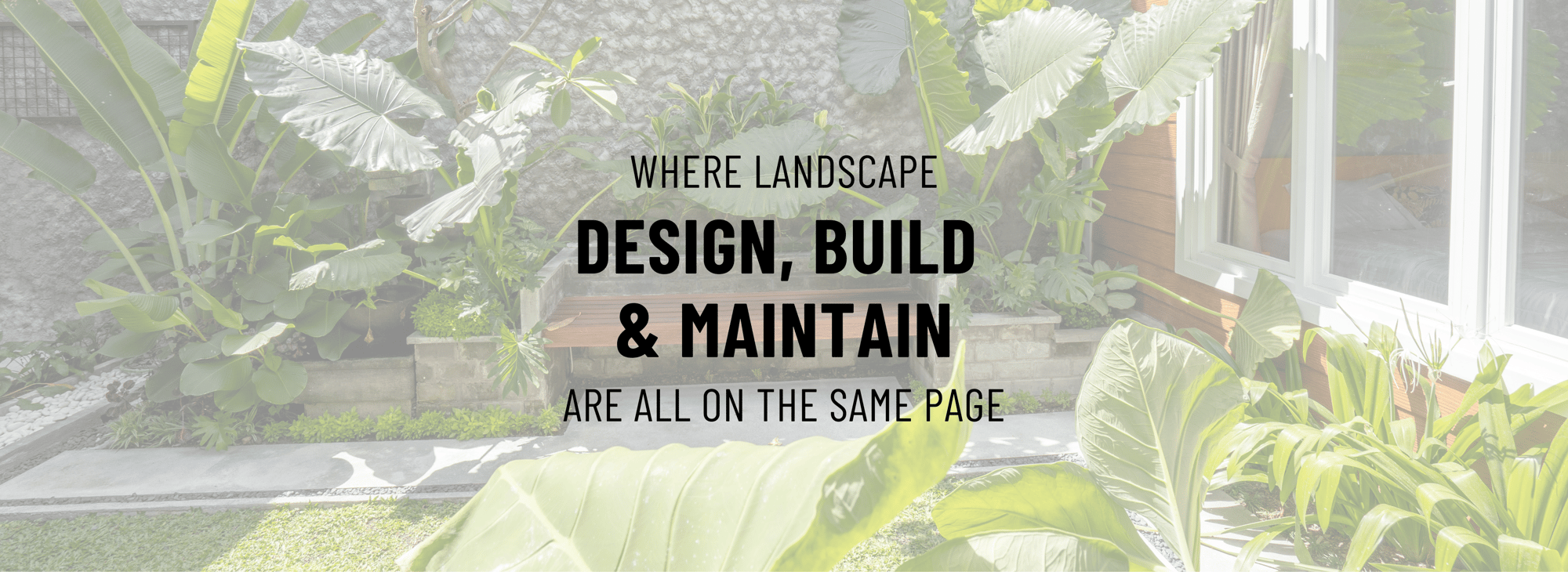 SYNKD, Where Landscape Design, Build & Maintain are all on the same page