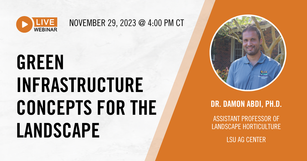 Discover water management, urban green spaces, temperature control, and low-maintenance landscapes with Dr. Damon Abdi from LSU.