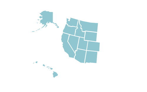 SYNKD West Region Map