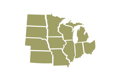 SYNKD Midwest Region Map