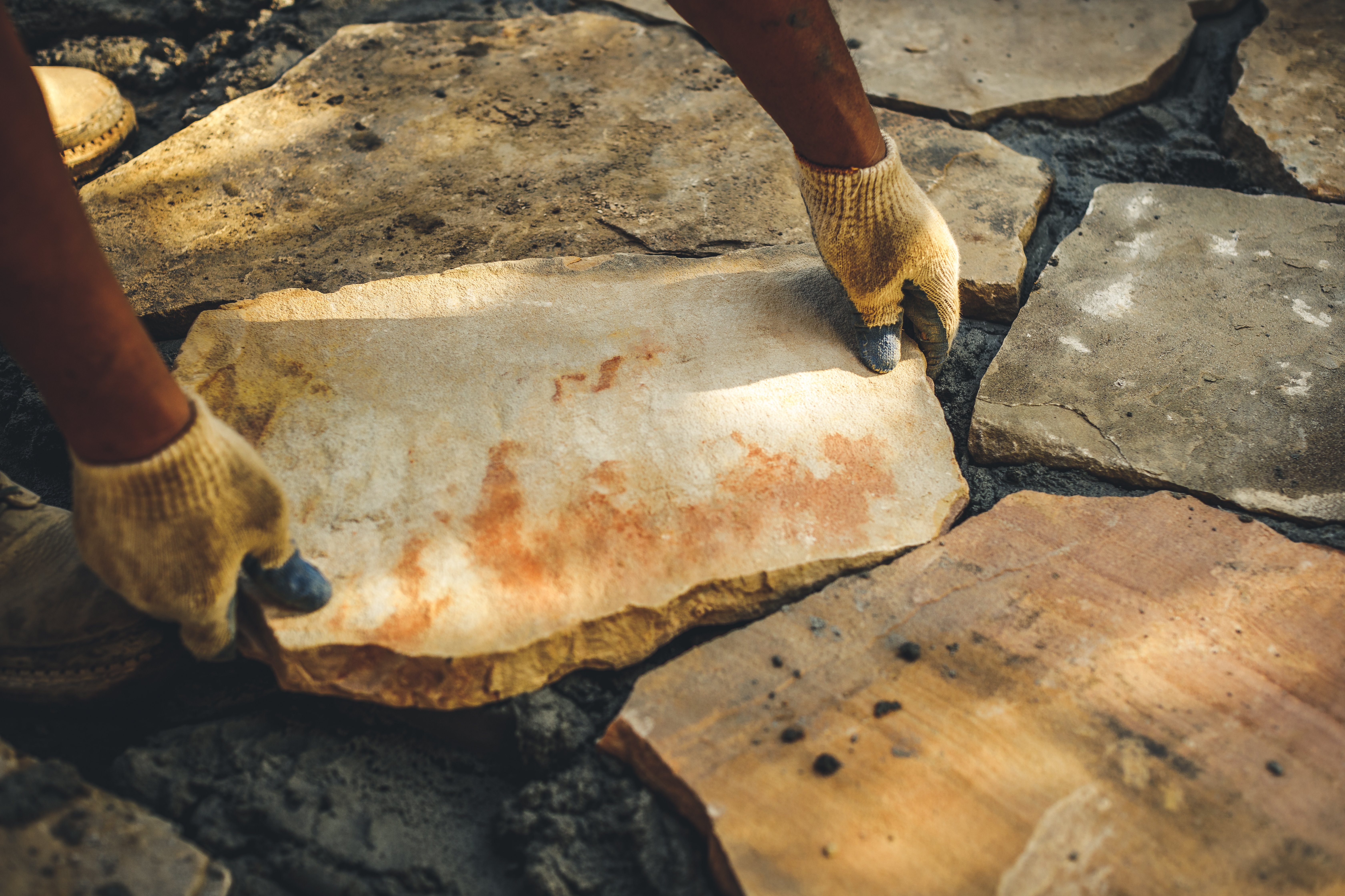 Natural Stone vs. Concrete Pavers