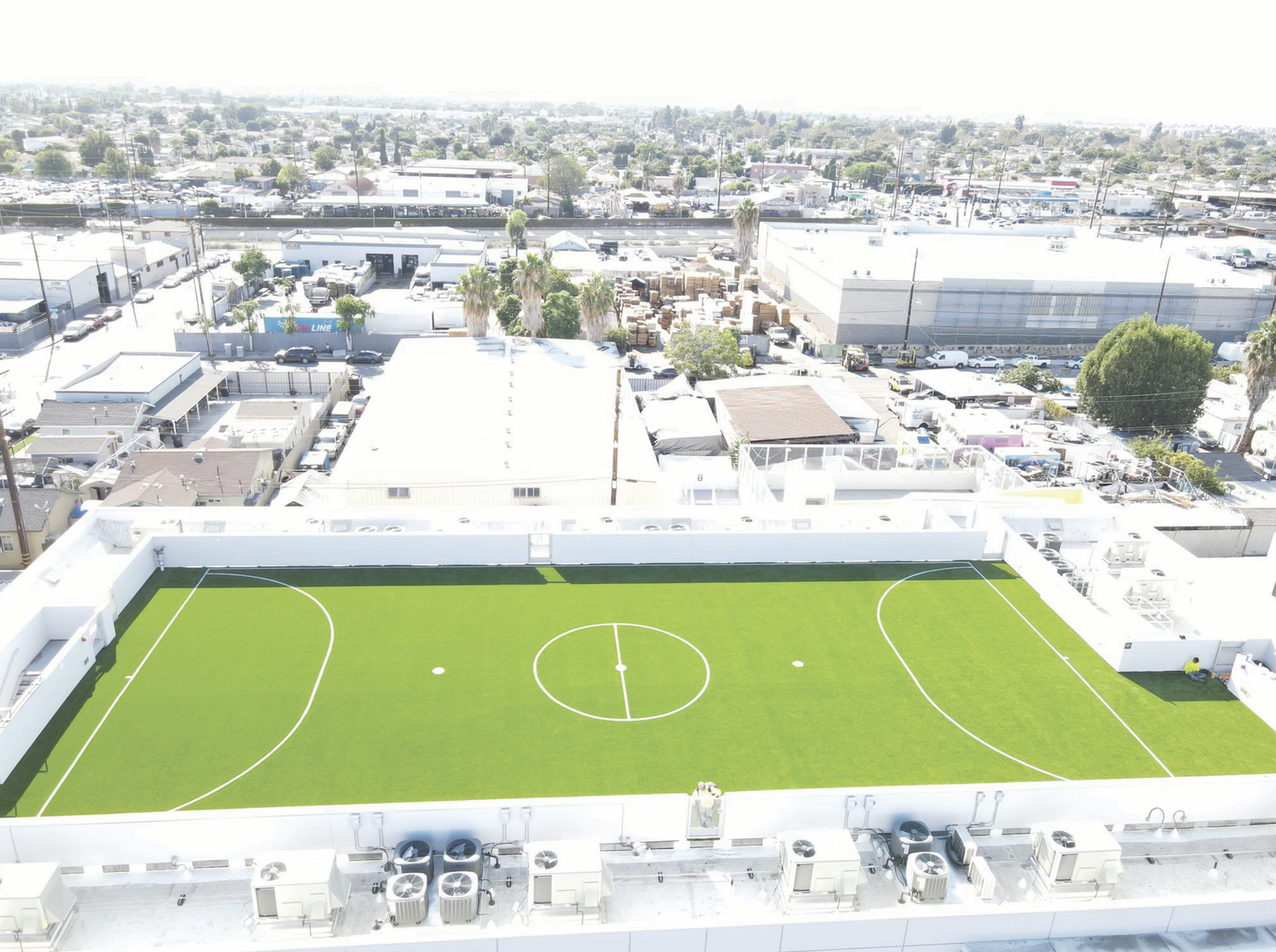 Soccer on the Roof