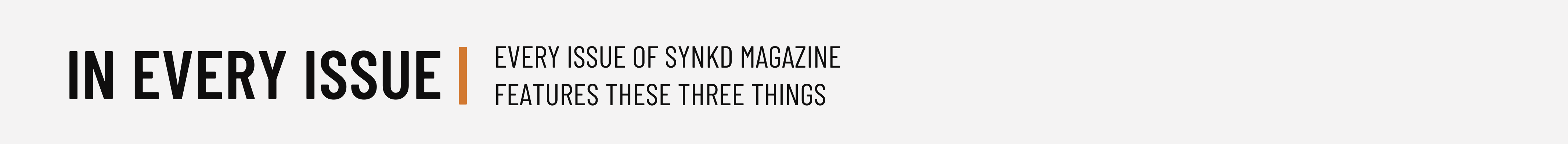 EVERY ISSUE REGIONS HEADER EVERY ISSUE REGIONS HEADER