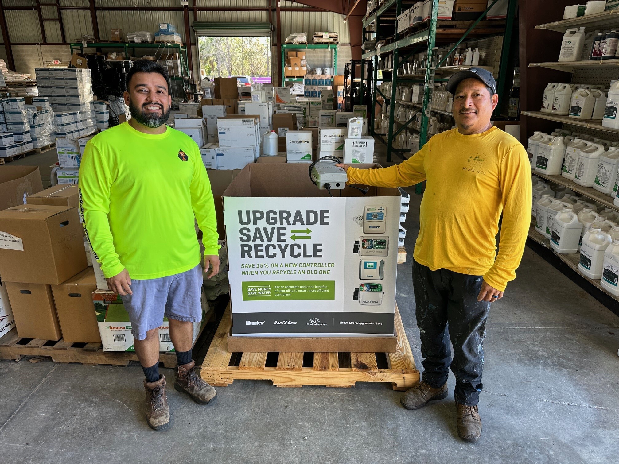 More Than 10,000 Irrigation Controllers Recycled Through SiteOne Trade-In Program in 2026