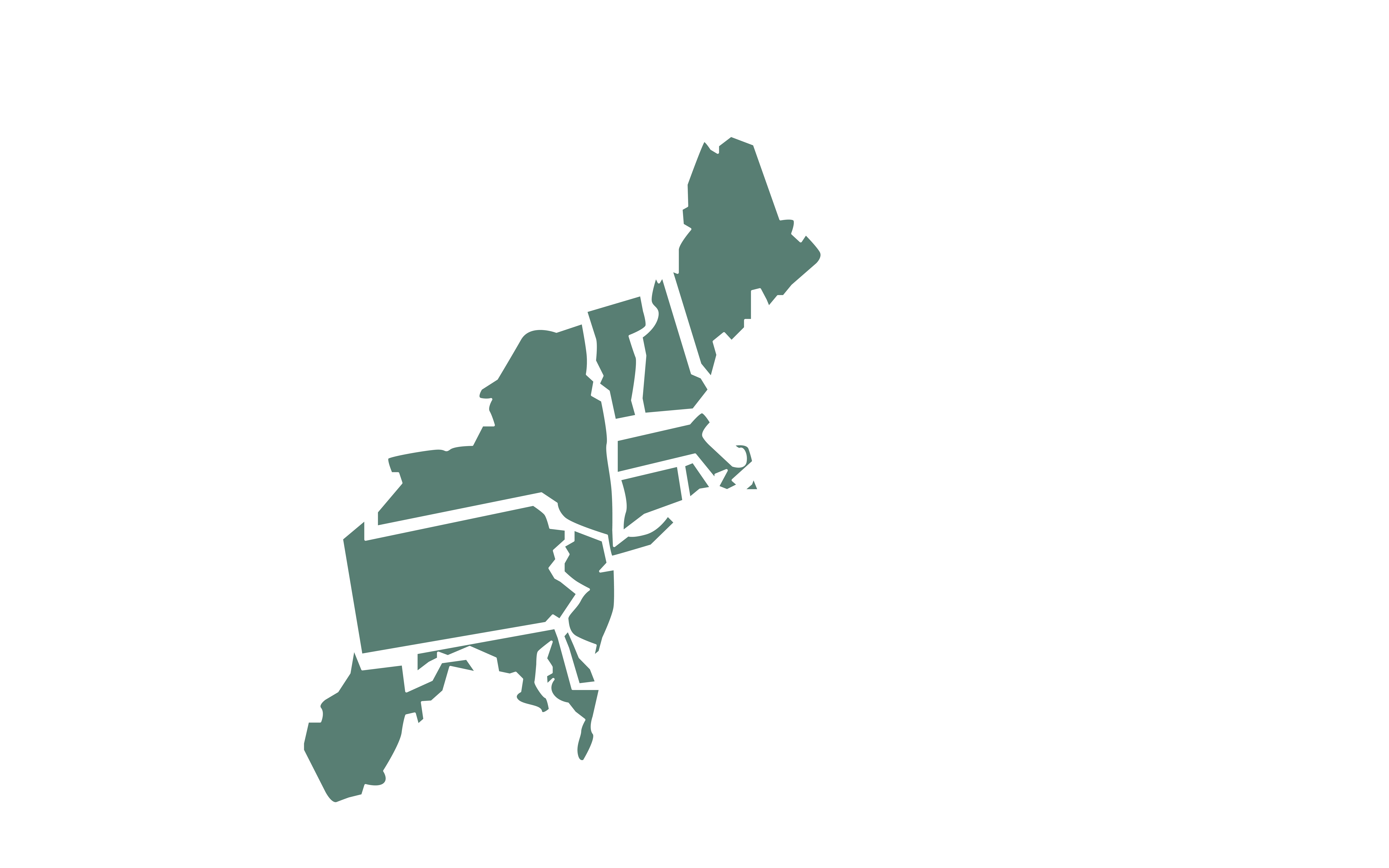 SYNKD Northeast Region Map SYNKD Northeast Region Map